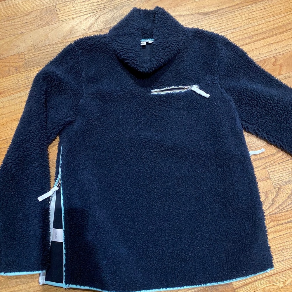 Women’s LL Bean signature Sherpa pullover fleece S
